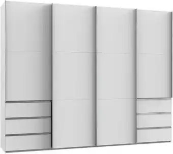 Möbelix Schwebetürenschrank b: 300 cm level 36a weiß Angebot