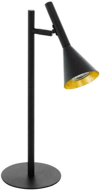 Möbelix Tischlampe cortaderas schwarz/ gold 3-fach dimmbar Angebot