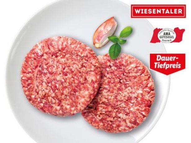 Lidl Frische hamburger patties Angebot