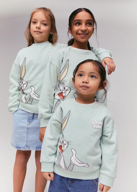 Mango Sweatshirt bugs bunny Angebot