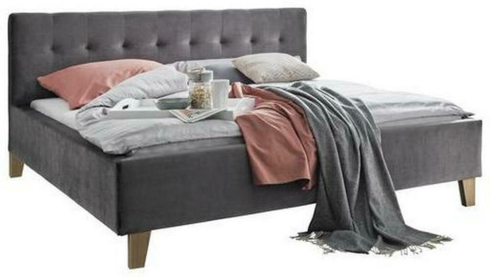 XXXLutz Polsterbett 200/200 cm in dunkelgrau Angebot