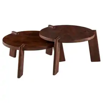 XXXLutz Couchtischset in holz 53/53/32 cm Angebot