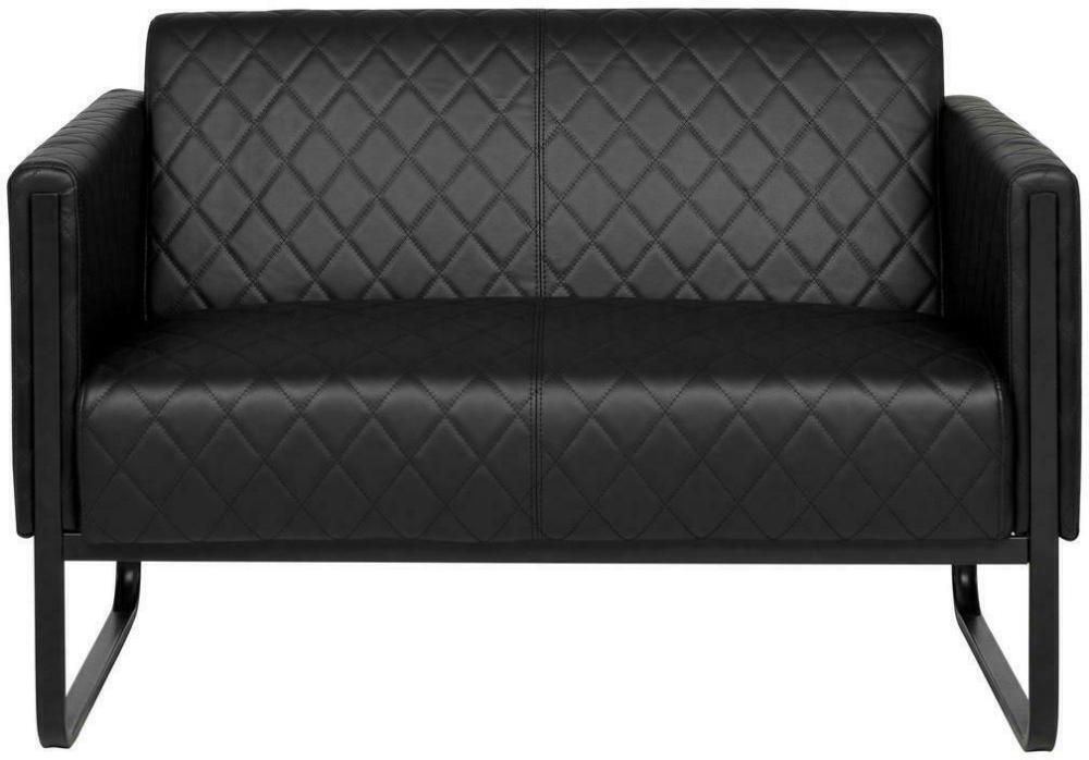 XXXLutz Zweisitzer-sofa in lederlook schwarz Angebot