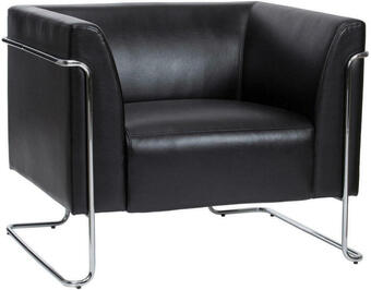 XXXLutz Sessel in lederlook schwarz Angebot