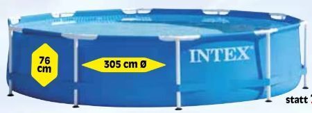 Zgonc Stahlrahmenpool set prism rondo Angebot