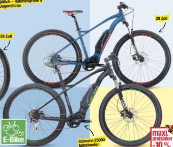 Maximarkt Damen e-bike granby Angebot