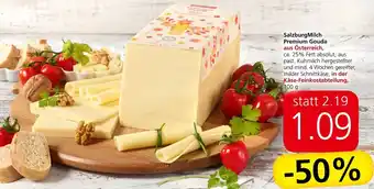 Spar Salzburg Milch Premium Gouda aus Österreich 100 g Angebot