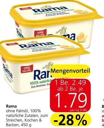 Spar Rama 450 g Angebot