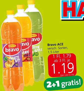 Spar Bravo ACE versch. Sorten, 1,5 Liter Angebot