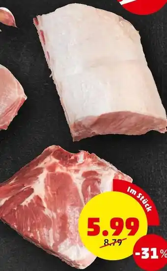 PENNY SCHOPF od. KARREE mit Knochen, im Stück od. geschnitten natur od. gewürzt pro Kilo Angebot