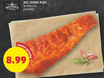 PENNY XXL SPARE RIBS Barbecue pro Kilo Angebot