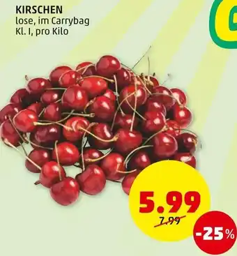 PENNY KIRSCHEN lose, im Carrybag Kl. I, pro Kilo Angebot