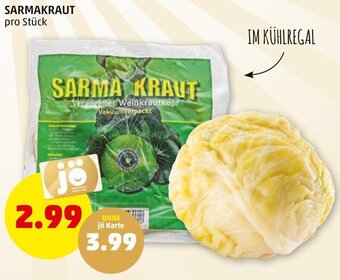 PENNY SARMAKRAUT pro Stück Angebot