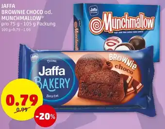 PENNY JAFFA BROWNIE CHOCO od. MUNCHMALLOW** pro 75 g -105 g Packung Angebot