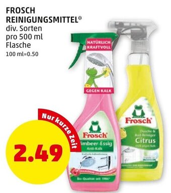 PENNY FROSCH REINIGUNGSMITTEL* div. Sorten pro 500 ml Angebot