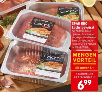 Interspar SPAR BBQ Lachs gewürzt Angebot