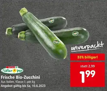 Interspar Frische Bio-Zucchini Aus Italien, Klasse 1, per kg Angebot