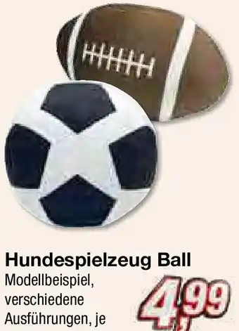 KiK Hundespielzeug Ball Modellbeispiel, verschiedene Ausführungen, je Angebot