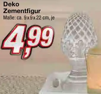 KiK Deko Zementfigur Maße: ca. 9x9x 22 cm, je Angebot
