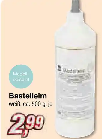 Bastelleim weiß, ca. 500 g, je
