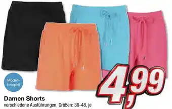 KiK Damen Shorts verschiedene Ausführungen, Größen: 36-48, je Angebot