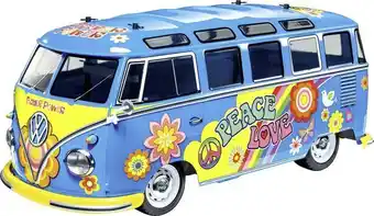 Conrad Tamiya 1:10 rc vw bus type 2 t1 flower power 1:10 rc modellauto elektro straßenmodell Angebot