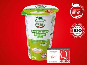 Lidl Bio bergbauern sauerrahm Angebot