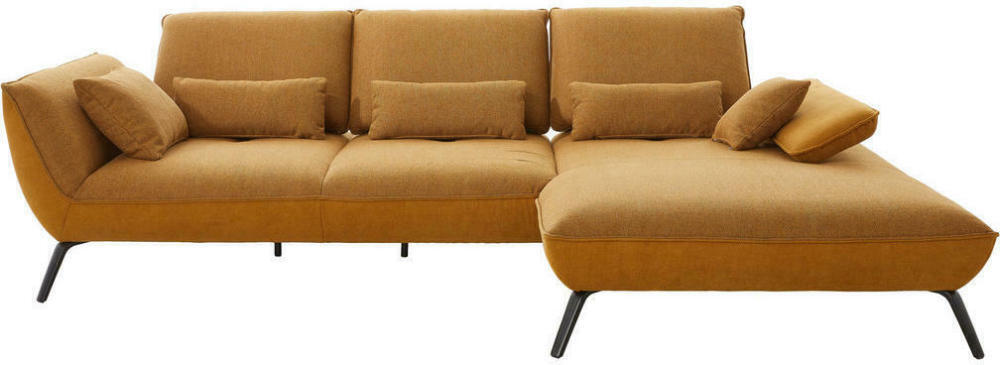 XXXLutz Ecksofa in flachgewebe orange Angebot