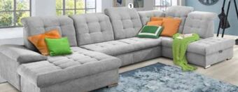 Polstermöbel Fischer Wohnlandschaft stoff Angebot