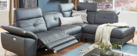 Polstermöbel Fischer Ecksofa leder Angebot