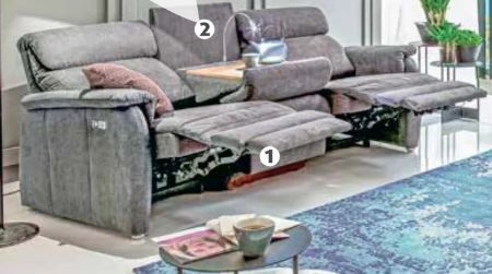 Polstermöbel Fischer Trapezsofa stoff Angebot