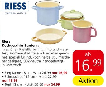 Eurospar Riess Kochgeschirr Buntemail Angebot