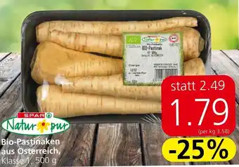 Eurospar Bio-Pastinaken aus Österreich, Klasse 1, 500 g Angebot