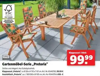 Der Grissemann Gartenmöbel-Serie ,,Pretoria" Angebot