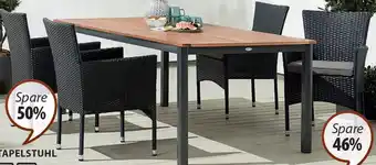 JYSK GARTENTISCH YTTRUP B100xL210/300xH75 cm Angebot