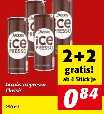 Strasser Markt Jacobs Icepresso Classic 250 ml Angebot