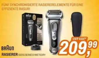 Expert Braun Rasierer 9325S Series 9 Wet&Dry Angebot