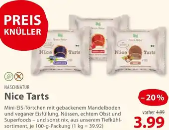 Basic NASCHNATUR Nice Tarts 100 g Angebot