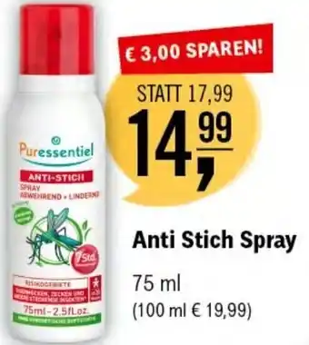 Martin Reformstark Anti Stich Spray 75 ml Angebot