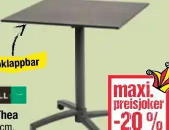 Maximarkt Tisch anthea Angebot