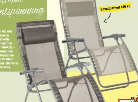Maximarkt Relaxliege rsxa clip Angebot