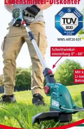 Norma Li-ion akku-rasentrimmer Angebot