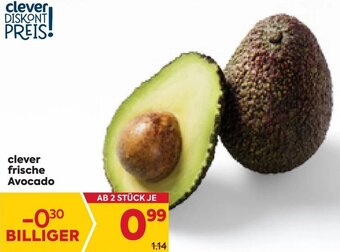 Billa clever frische Avocado Angebot