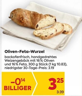Billa Oliven-Feta-Wurzel Angebot