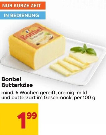 Billa Bonbel Butterkäse Angebot