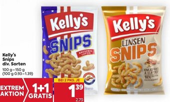 Billa Kelly's Snips div. Sorten 100 g-150 g Angebot