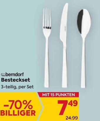 Billa berndorf Besteckset 3-teilig, per Set Angebot