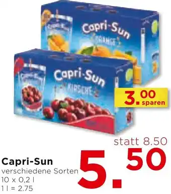 Unimarkt Capri-Sun verschiedene Sorten 10 × 0,2 L Angebot