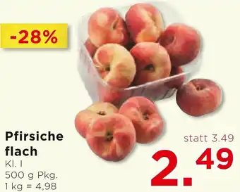 Unimarkt Pfirsiche flach 500 g Angebot