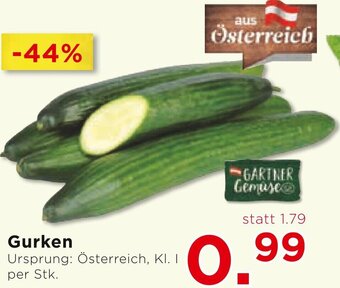 Unimarkt Gurken Ursprung: Österreich, KI. I per Stk. Angebot